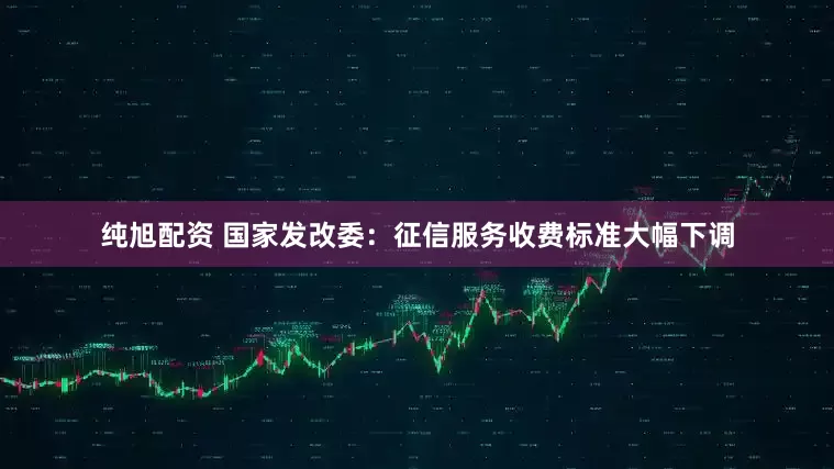 纯旭配资 国家发改委：征信服务收费标准大幅下调
