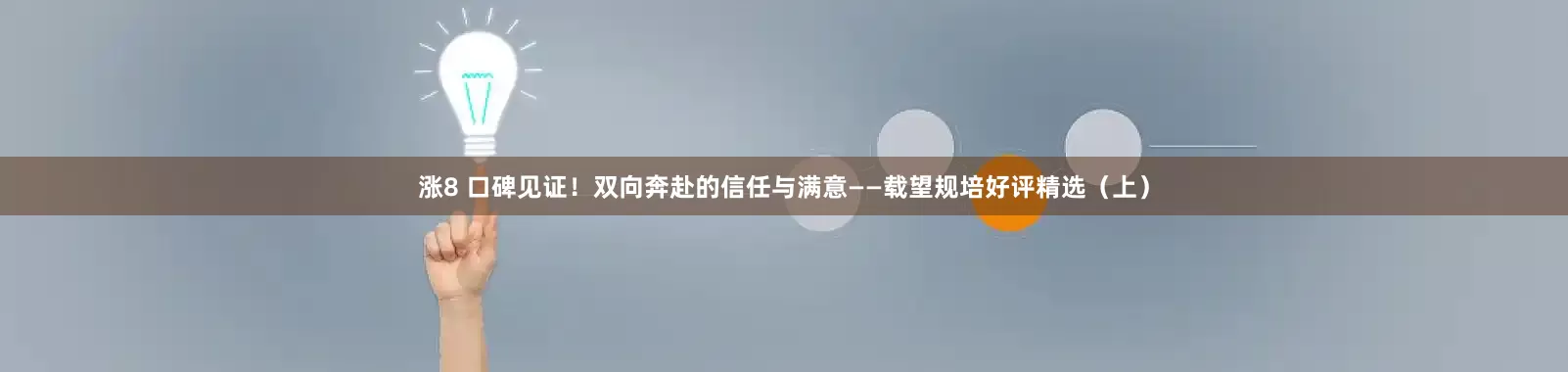 涨8 口碑见证！双向奔赴的信任与满意——载望规培好评精选（上）
